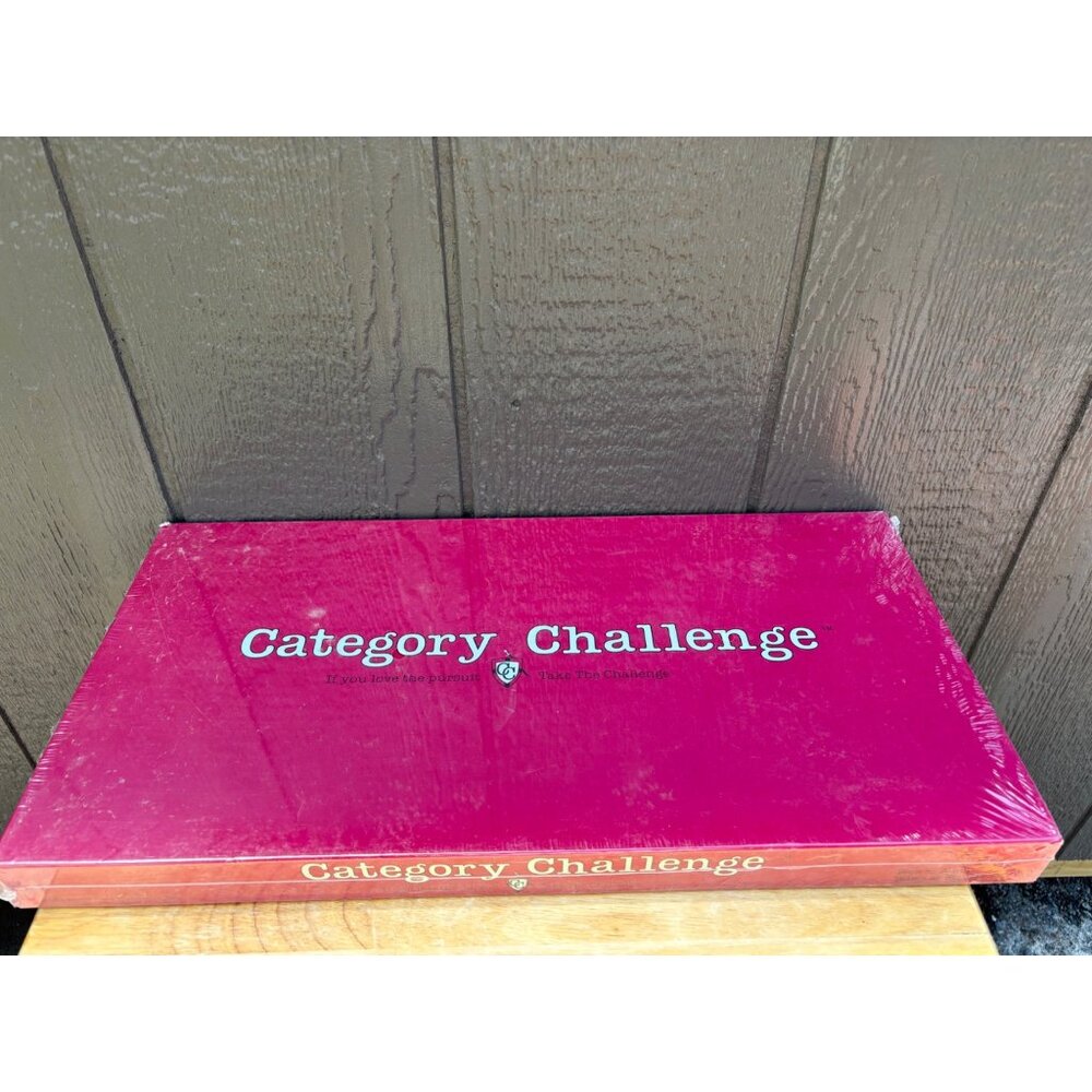 Category Challenge Board Game 1984 Payton Place Productions New Sealed Box
